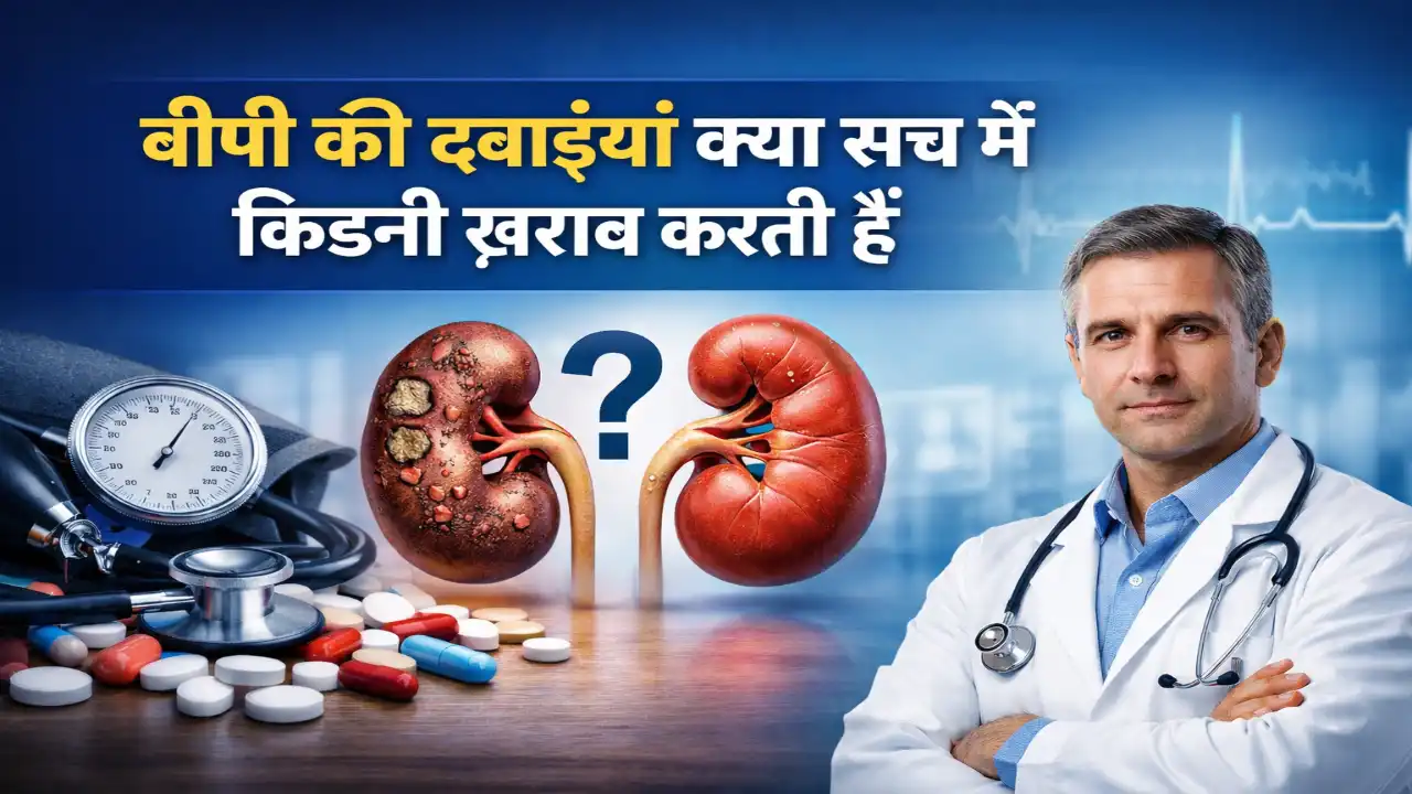 बीपी की दवाइयां और किडनी: सच जो डॉक्टर आपको बताते हैं