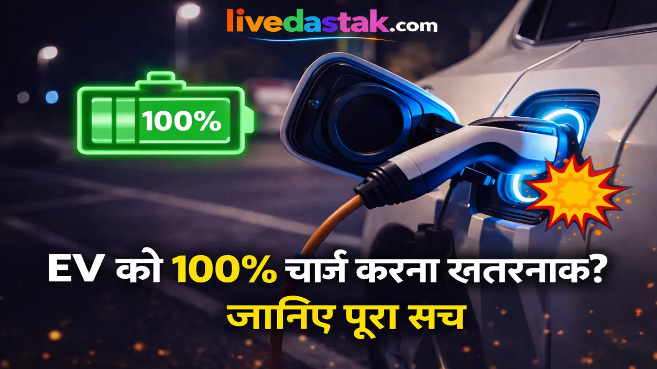 EV चार्जिंग का पूरा सच: 100% चार्ज करना कितना खतरनाक?