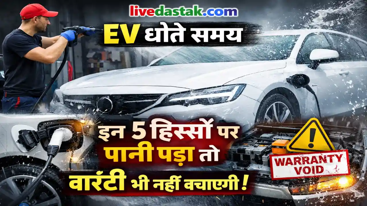 EV धोने का असली तरीका: इन 5 जगहों पर पानी मतलब पक्का नुकसान
