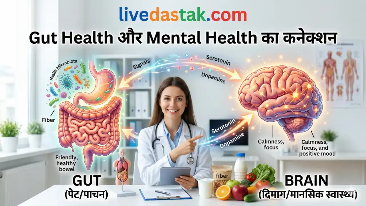 Gut Health और Mental Health का कनेक्शन: डॉक्टर क्या कहते हैं?