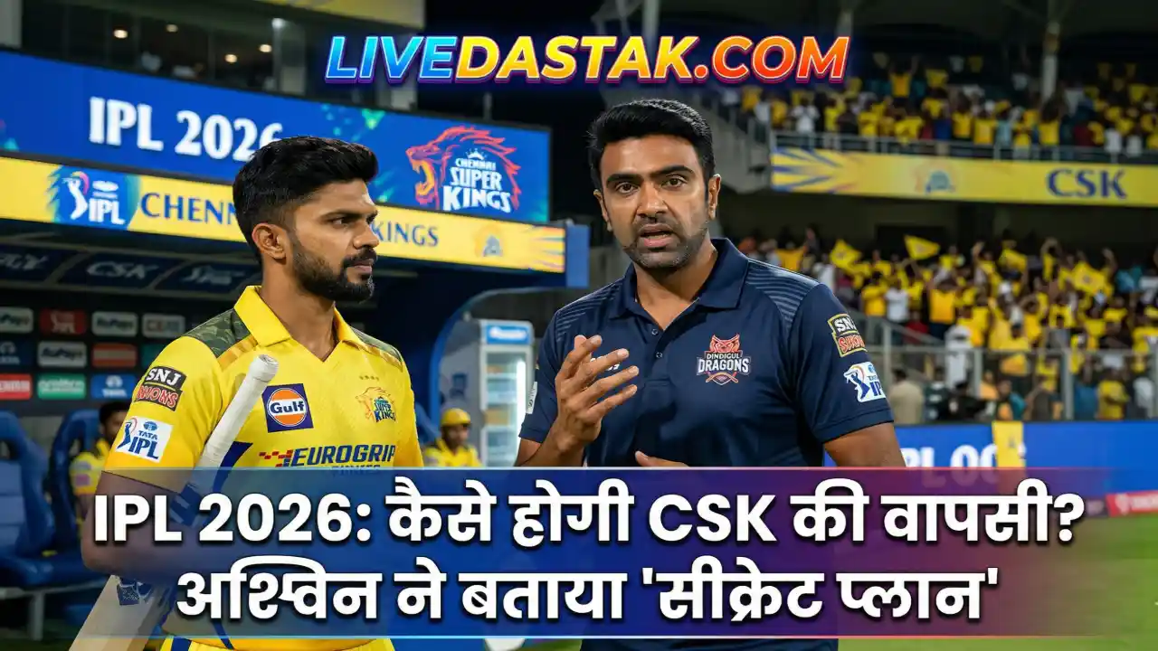 IPL 2026: कैसे होगी CSK की वापसी? अश्विन ने बताया 'सीक्रेट प्लान', ऋतुराज को अब करना होगा ये काम