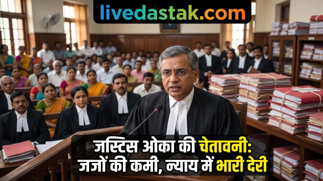 जजों की कमी से ट्रायल में देरी का सच: जस्टिस अभय ओका की चेतावनी