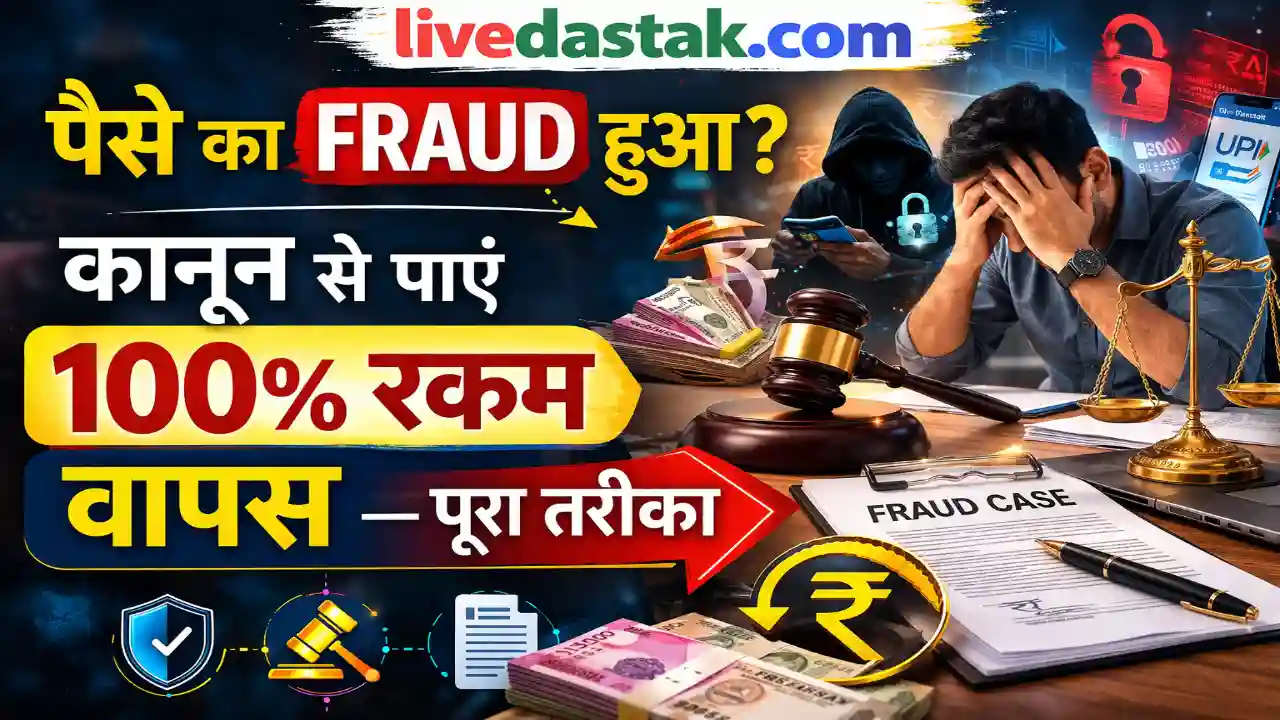 पैसे का Fraud हुआ? कानून से पाएं 100% रकम वापस — पूरा तरीका