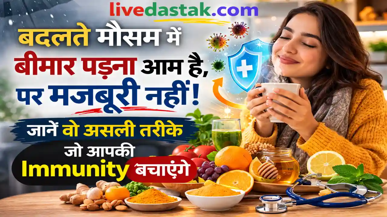 बदलते मौसम में बीमार न पड़ें — ये जरूरी राज़ जानें