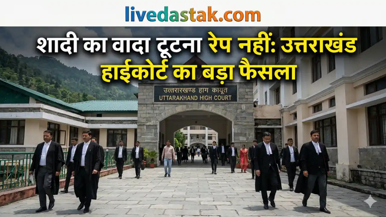 शादी का वादा टूटना रेप नहीं: उत्तराखंड हाईकोर्ट का बड़ा फैसला, असली सच जानें